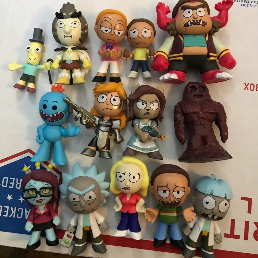 Rick & Morty mini figure collection